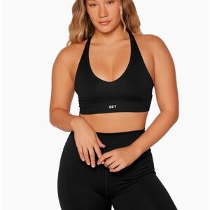 SET ACTIVE Luxform Racer V Bra Onyx XL